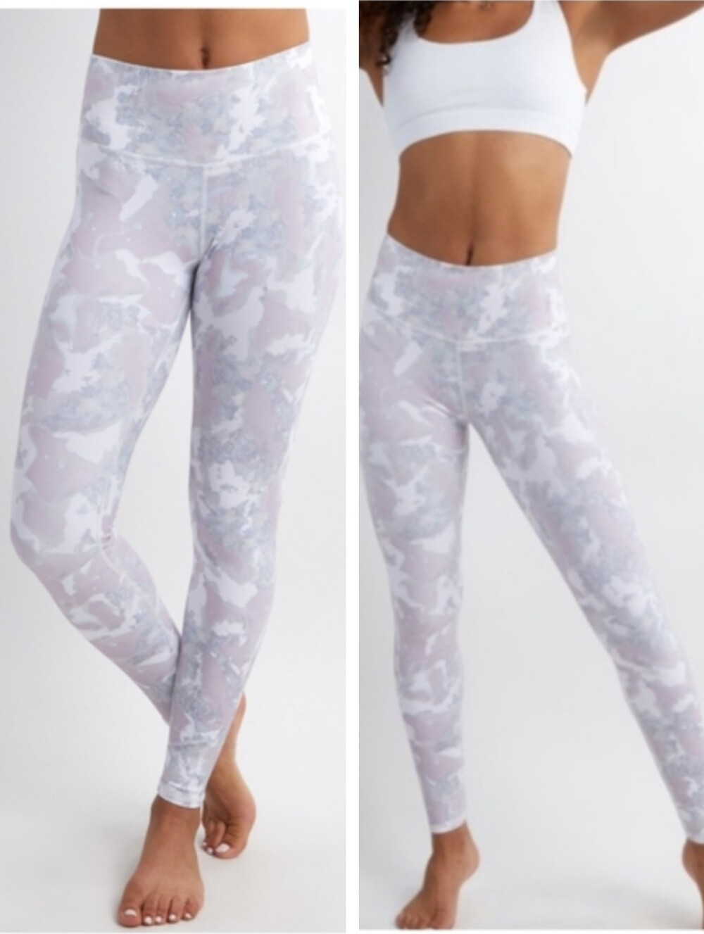 NWT Savvi Opal Sky Leggings Women's XL Activewear Stretch Yoga Athleisure NEW!